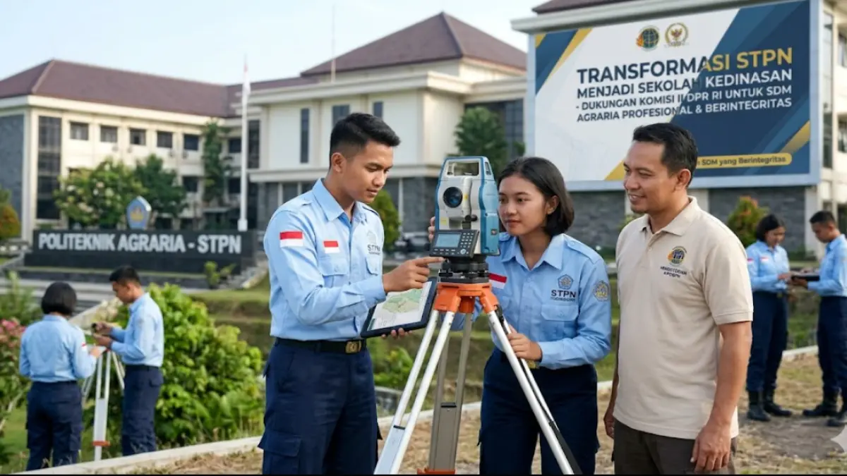Sekjen ATR/BPN desak dukungan DPR RI untuk Transformasi STPN menjadi sekolah kedinasan ikatan dinas demi cetak SDM agraria yang berintegritas!
