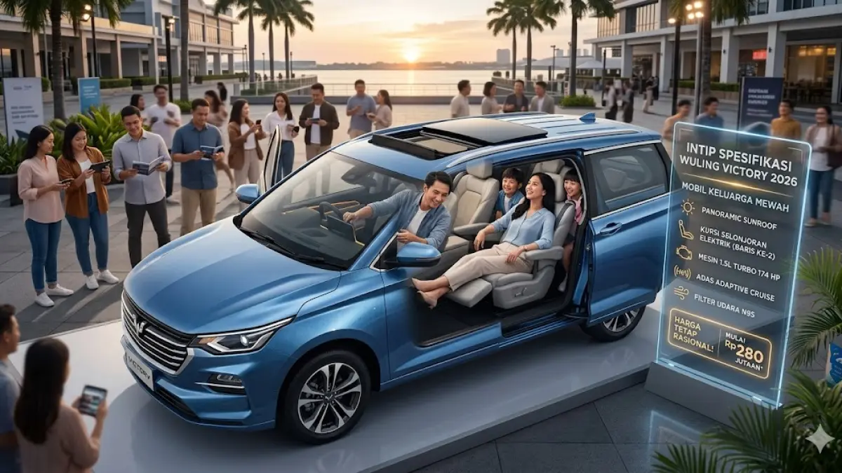 Wuling Victory siap tantang Innova Zenix! MPV murah penantang LCGC dengan kabin eksekutif, mesin turbo 174 HP, dan perlindungan udara N95.
