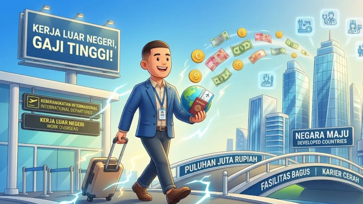 Cara kerja luar negeri resmi wajib dipahami agar aman dan legal. Simak tahapan lengkap dari pendaftaran hingga keberangkatan.
