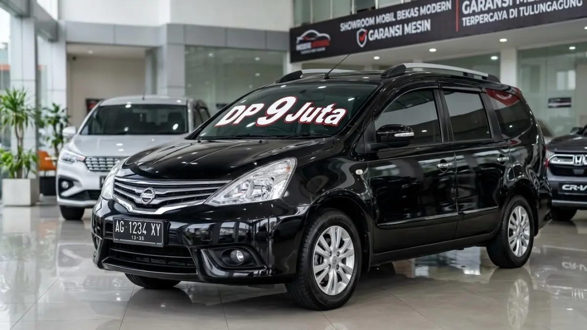 Nissan Grand Livina 2015 ditawarkan DP Rp9 juta, MPV 7-seater nyaman ini kembali jadi incaran di pasar mobil bekas Indonesia.