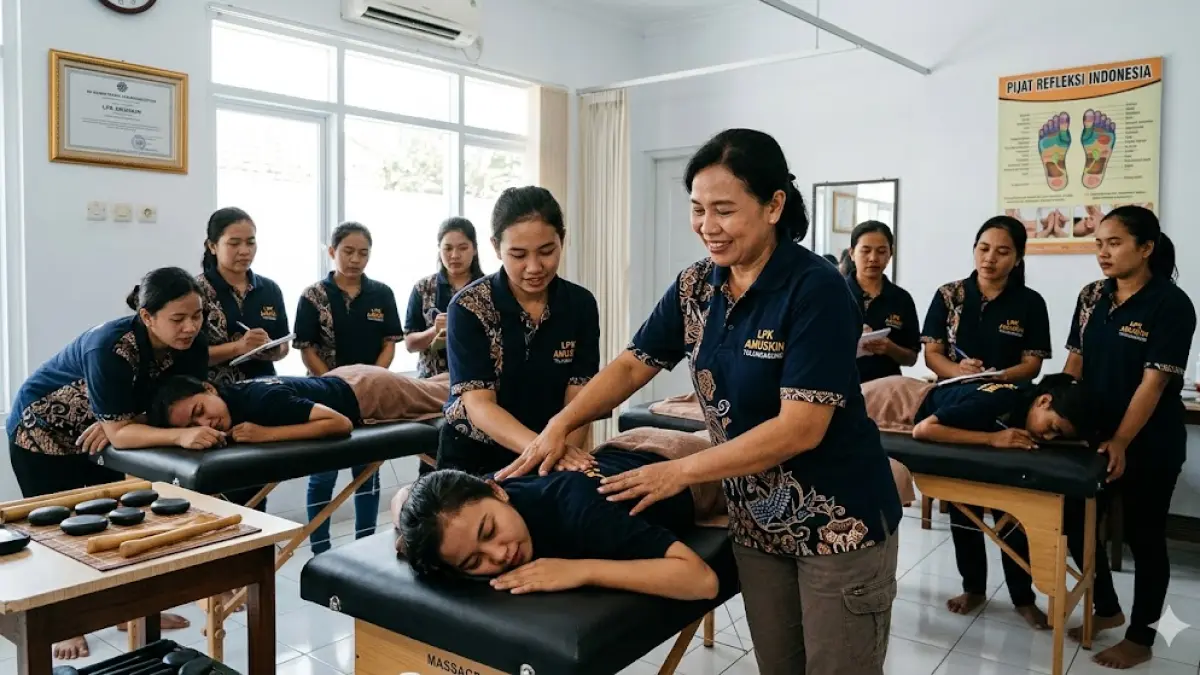 Simak kisah sukses Mukini, purna PMI Tulungagung yang sukses bangun LPK Spa dan cetak 2.000 tenaga kerja berkat investasi ilmu di Hongkong!