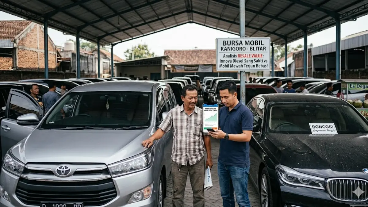 Cek daftar mobil dengan resale value terbaik! Innova Diesel & Land Cruiser juara bertahan, sementara mobil mewah bikin boncos. Simak risetnya! (Gemini AI)