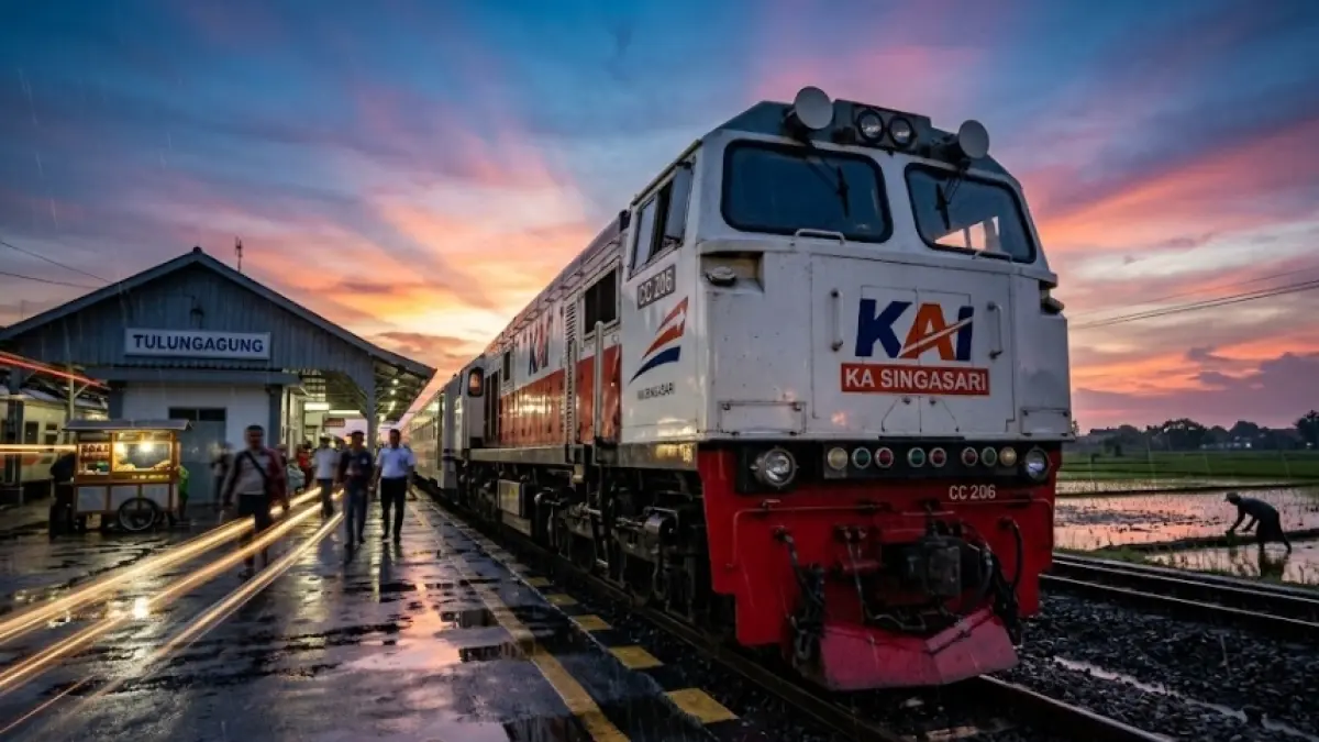 Kereta Api Singasari New Generation Resmi Meluncur, Interior Mewah hingga Anti Duduk Mundur Bikin Penumpang Terpukau
Kredit Foto (Gemini Ai) 