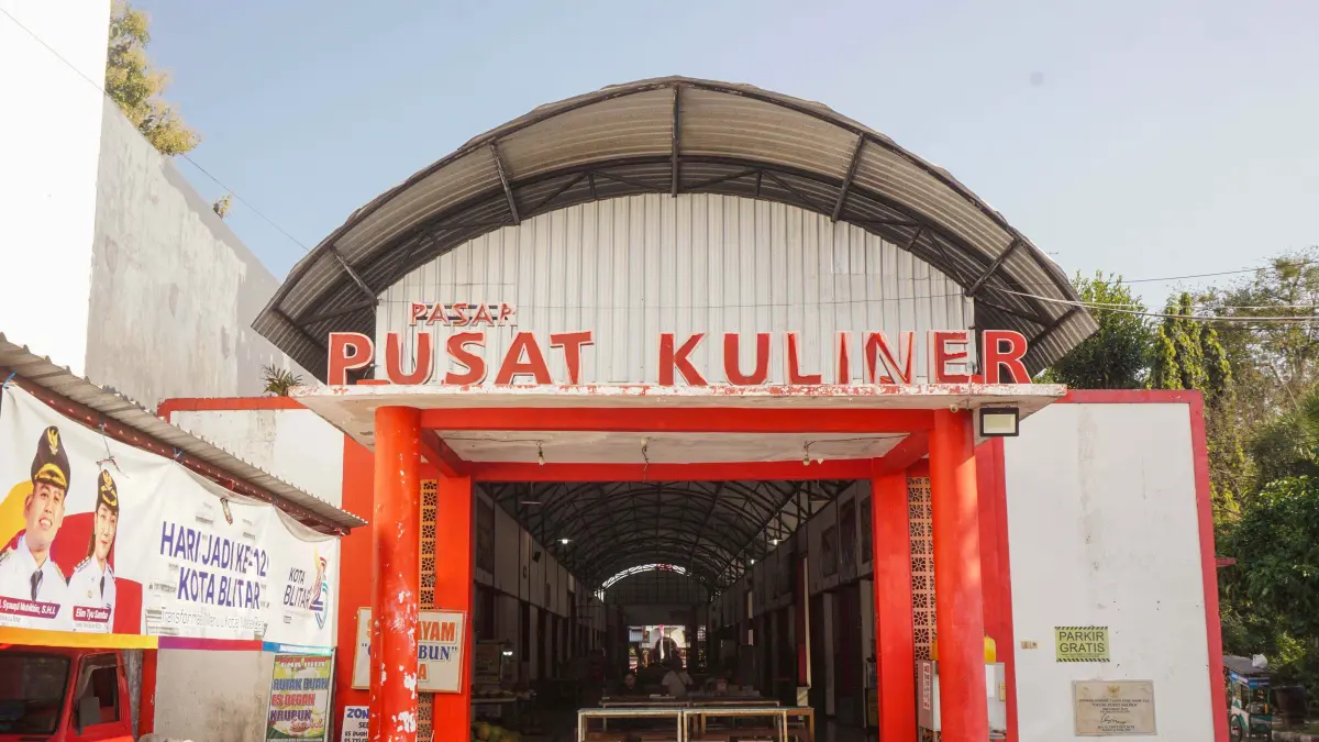 Nasib Pasar Kuliner di Kota Blitar yang Sepi Pengunjung, Ini Kata  Disperindag