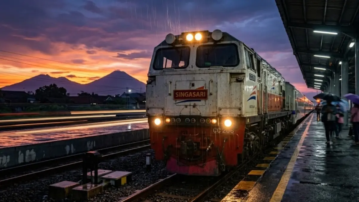 Naik Kereta Api Singasari Madiun-Blitar Cuma Rp80 Ribu, Intip Fasilitas Eksekutif dan Serunya Perjalanan 3 Jam