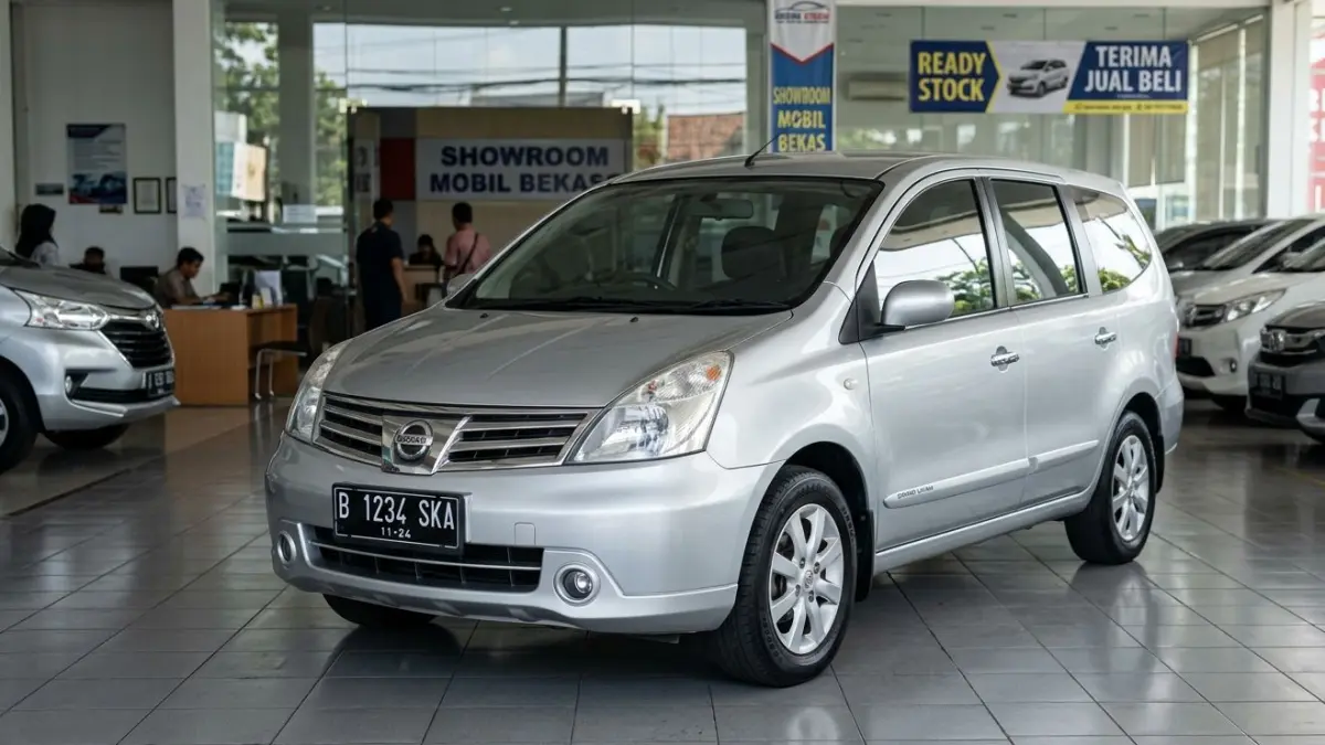 Nissan Grand Livina 2014 dijual Rp100 jutaan, MPV 7 penumpang irit dan nyaman ini jadi incaran mobil bekas keluarga.