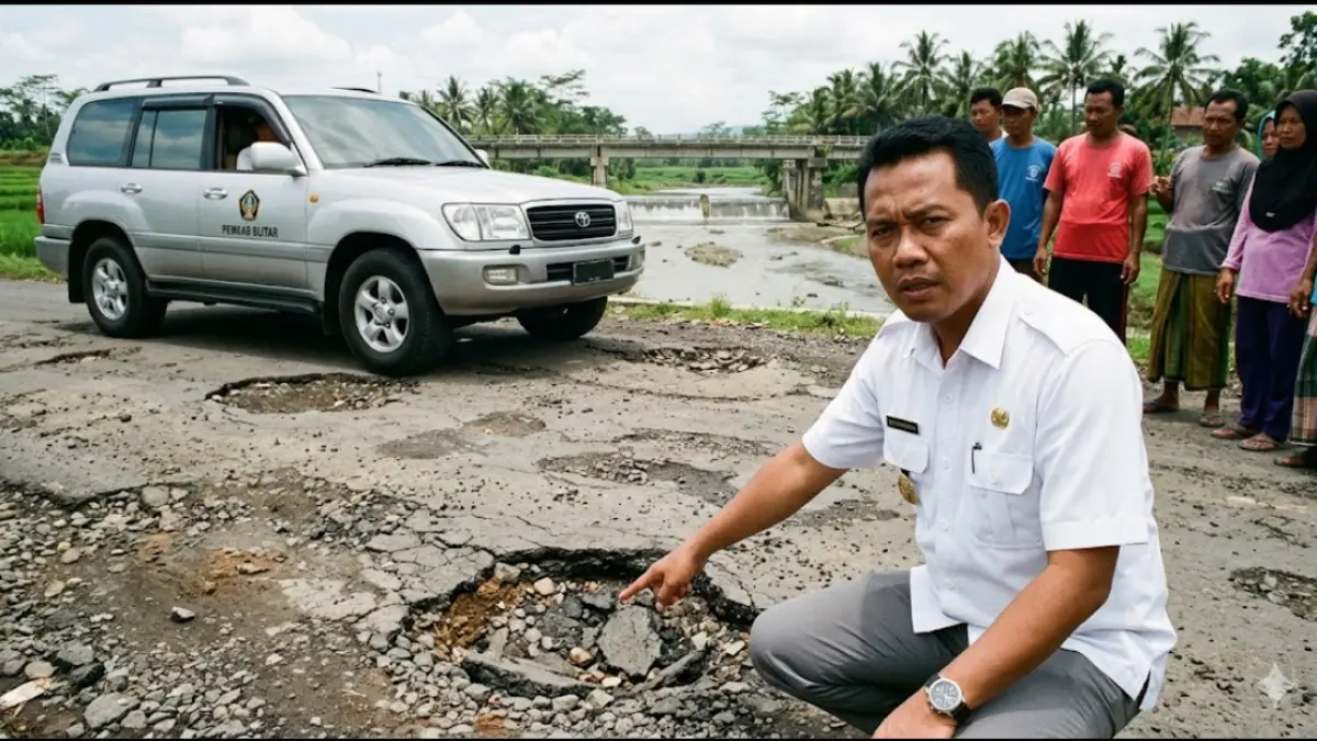 pemerintah Kabupaten (Pemkab) Blitar tidak tinggal diam. Pihaknya telah menyurati BBWS, yang memiliki kewenangan jalan tersebut.