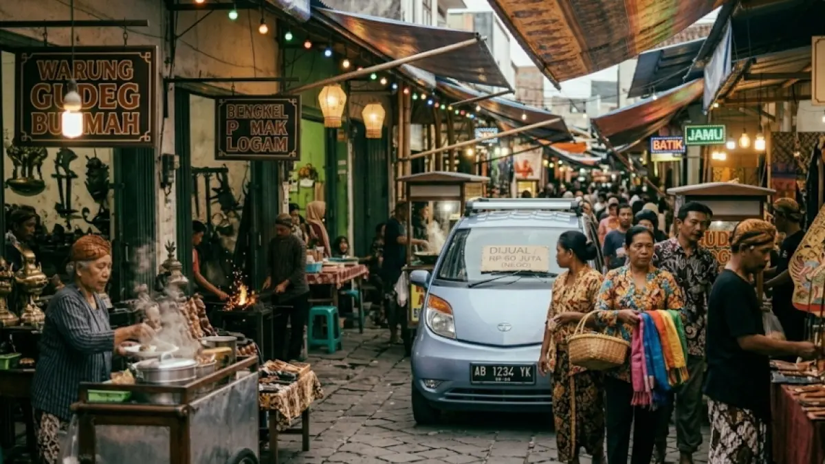 Rahasia Pasar Mobil Bekas Rp50 Juta Terbongkar! 7 Hatchback Irit, Pajak Murah, Bikin Dompet Tersenyum di 2025
(Kredit Foto:Gemini Ai) 