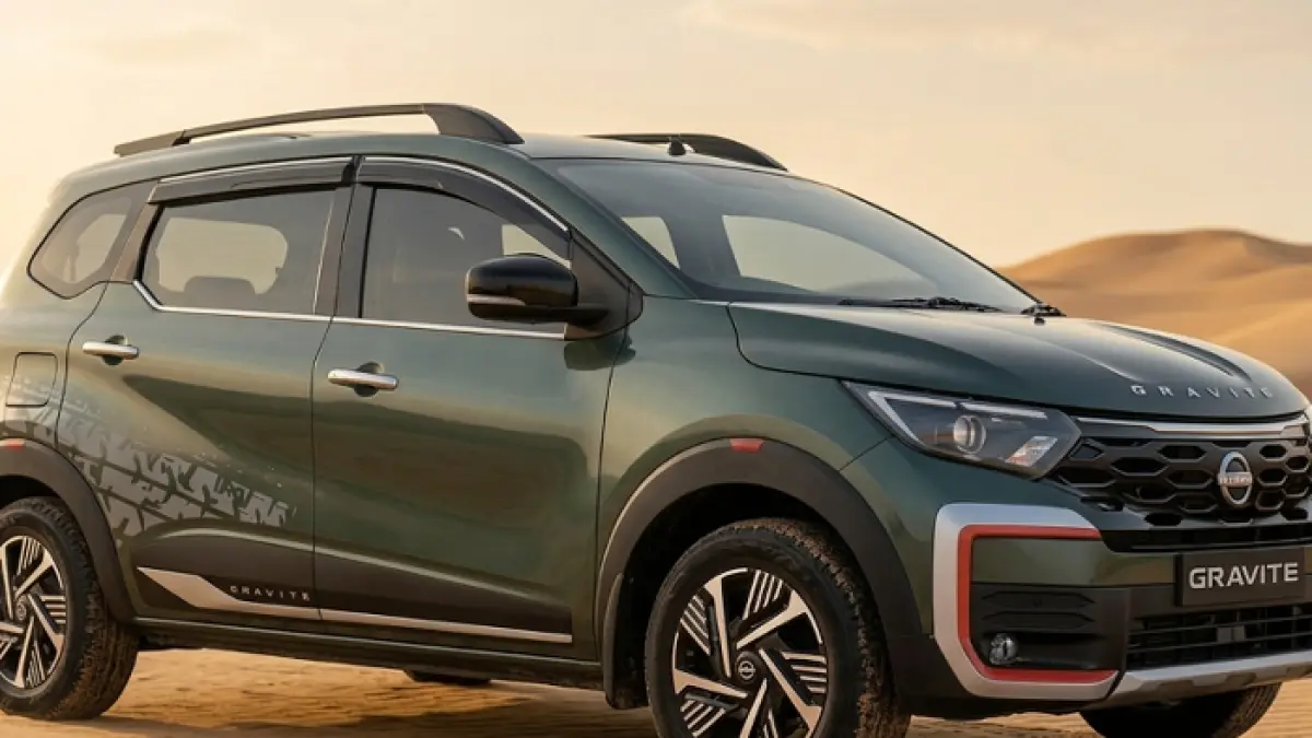 Review Nissan Gravite 7 seater terbaru 2026, mobil keluarga murah Rp140 jutaan siap jadi pesaing baru LMPV Indonesia. (GEMINI AI)