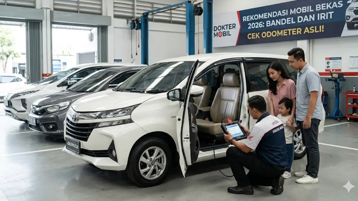 Cek rekomendasi mobil bekas 2026 terbaik! Mulai dari Avanza, Xpander hingga Brio. Tips jitu hindari tipu-tipu kilometer odometer lho!
