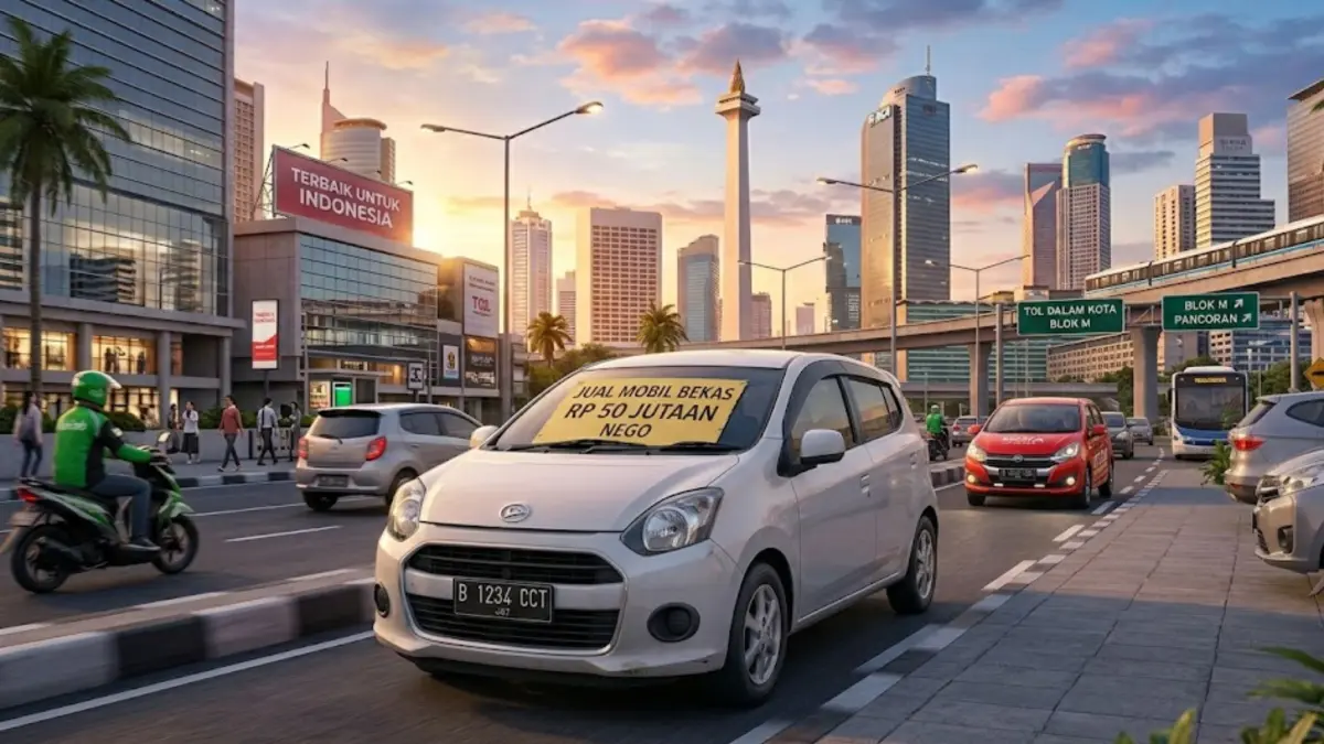 Mobil bekas murah tapi nyaman dipakai harian, irit dan lega! Simak rekomendasi mobil terbaik untuk perjalanan santai setiap hari. (GEMINI AI)