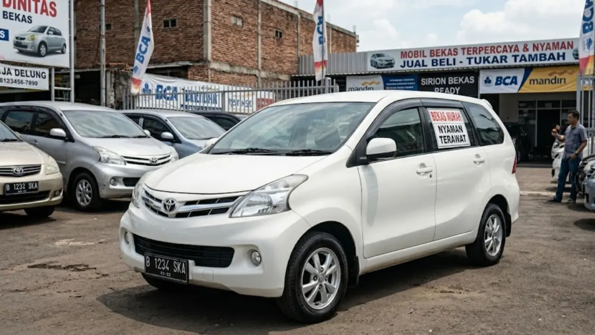 Mobil bekas terbaik untuk pemula 2026, pilihan aman, irit, dan mudah dirawat untuk pengemudi baru di Indonesia. (GEMINI AI)