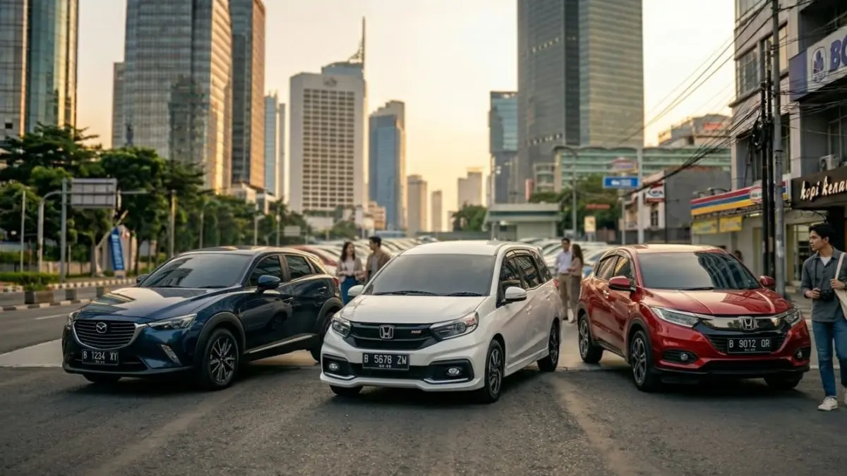 Mobil city car non LCGC seperti Mazda CX-3 dan Honda HR-V bekas jadi incaran, harga mulai Rp100–200 jutaan!