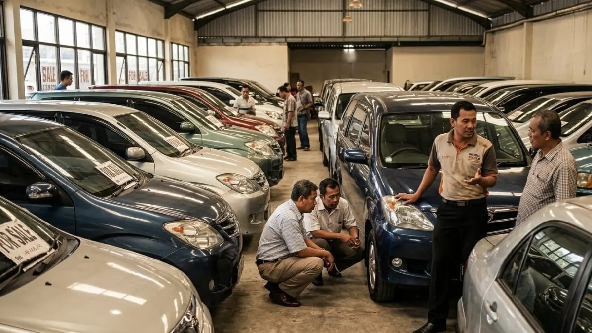 Mobil harga Rp jutaan jadi incaran di showroom bekas, banyak unit murah masih layak pakai untuk mobil pertama!
