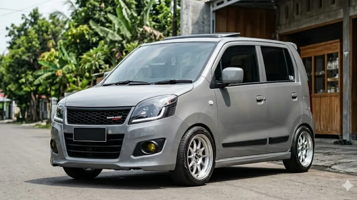 Ingin modifikasi Karimun Wagon R tetap nyaman untuk harian? Simak inspirasi ubahan kaki-kaki, interior mewah, dan bodi simpel agar makin kece!