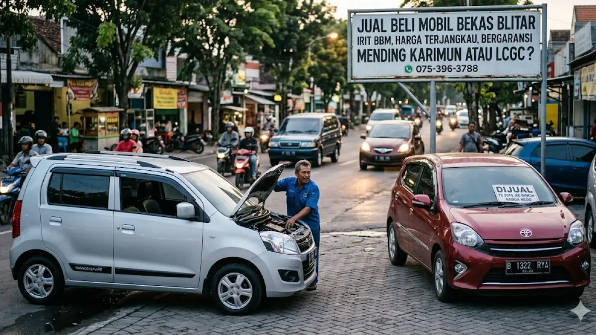 Mending Karimun atau LCGC? Simak perbandingan konsumsi BBM, biaya perawatan, dan tips mesin tiga silinder untuk mobil pertama yang irit dan awet.