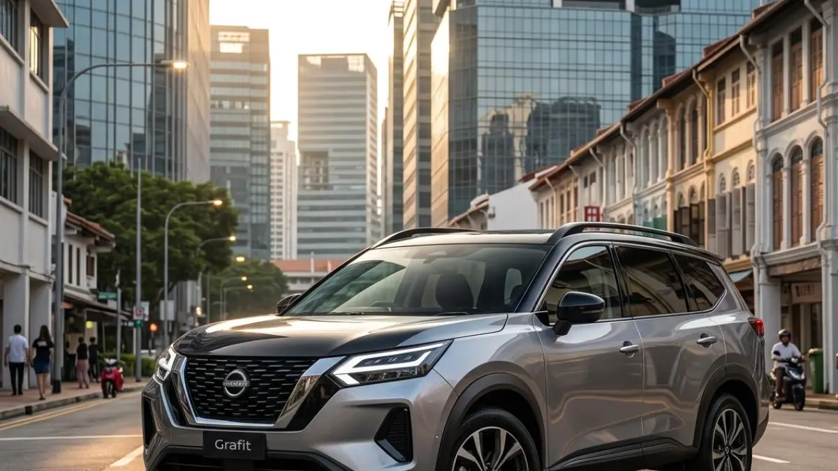 Nissan Grafit 2026 hadir sebagai MPV 7-seater Rp 140 jutaan, siap guncang pasar LMPV dan tantang Sigra serta Calya.