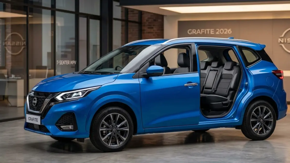 Nissan Grafite resmi dikonfirmasi! MPV murah 7 penumpang berbasis Triber siap debut 2026 dengan fitur modern dan harga terjangkau.