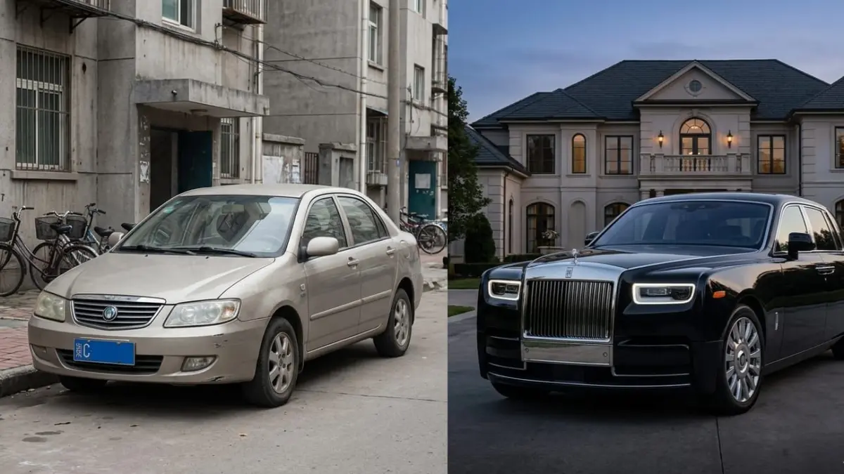 Perbandingan mobil Cina awal 2000 vs Rolls-Royce ungkap kontras ekstrem industri otomotif dari kualitas rendah hingga kemewahan tertinggi.