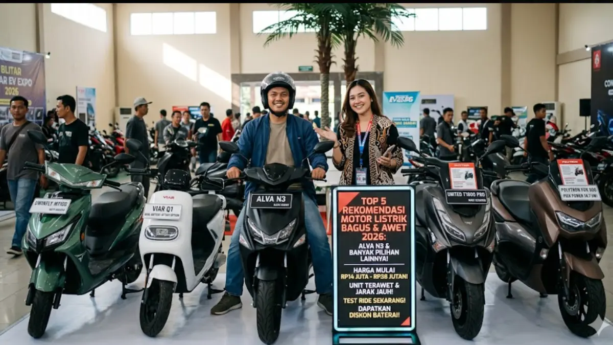 Cek rekomedasi 5 motor listrik yang bagus dan awet terbaru 2026 harga Rp14-38 jutaan! Ada Uwinfly M110G, Viar Q1, Alva N3, United T1800, & Polytron Fox 500.
Gemini AI