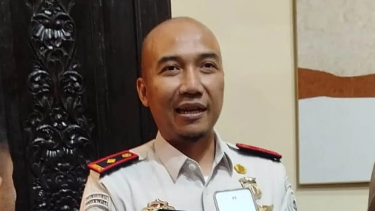 Kepala Kantor Imigrasi Blitar, Aditya Nursanto saat menyampaikan keterangan