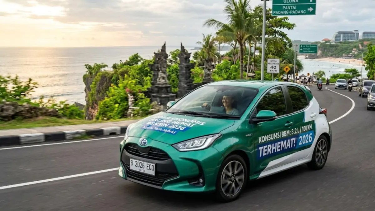 Mobil ekonomis paling hemat bensin 2026, pilihan irit BBM terbaik untuk harian. Temukan mobil paling efisien di sini! (GOOGLE)