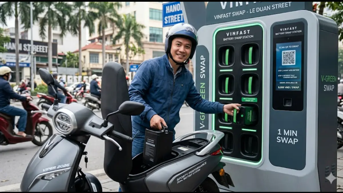 Review VinFast Viper 2026: Motor listrik sporty dengan sistem ganti baterai kilat. Jarak 156 km, biaya hemat Rp25 juta/tahun. Cek spek lengkapnya!
Gemini AI