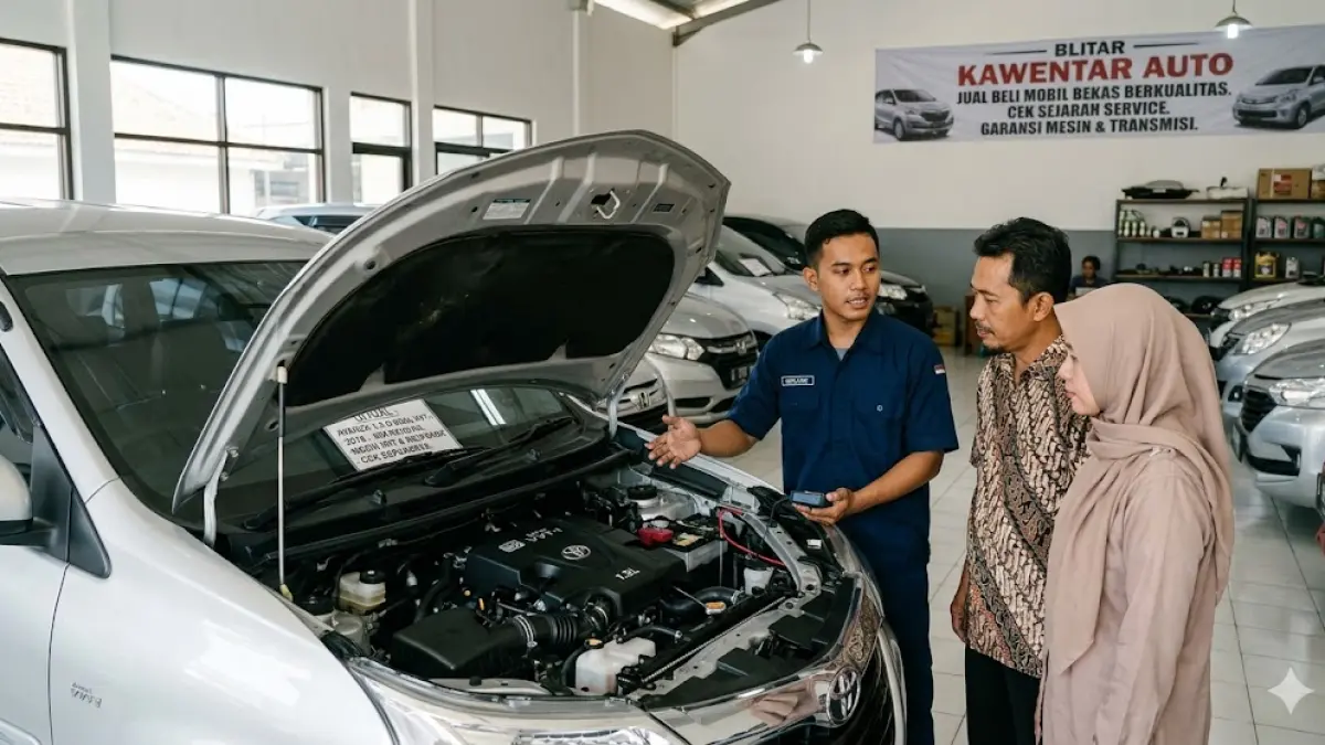 Cari mobil bekas? Jangan salah pilih! Simak tips beli mobil bekas irit dan bertenaga berdasarkan rekomendasi ahli mesin agar tidak rugi. (Gemini AI)