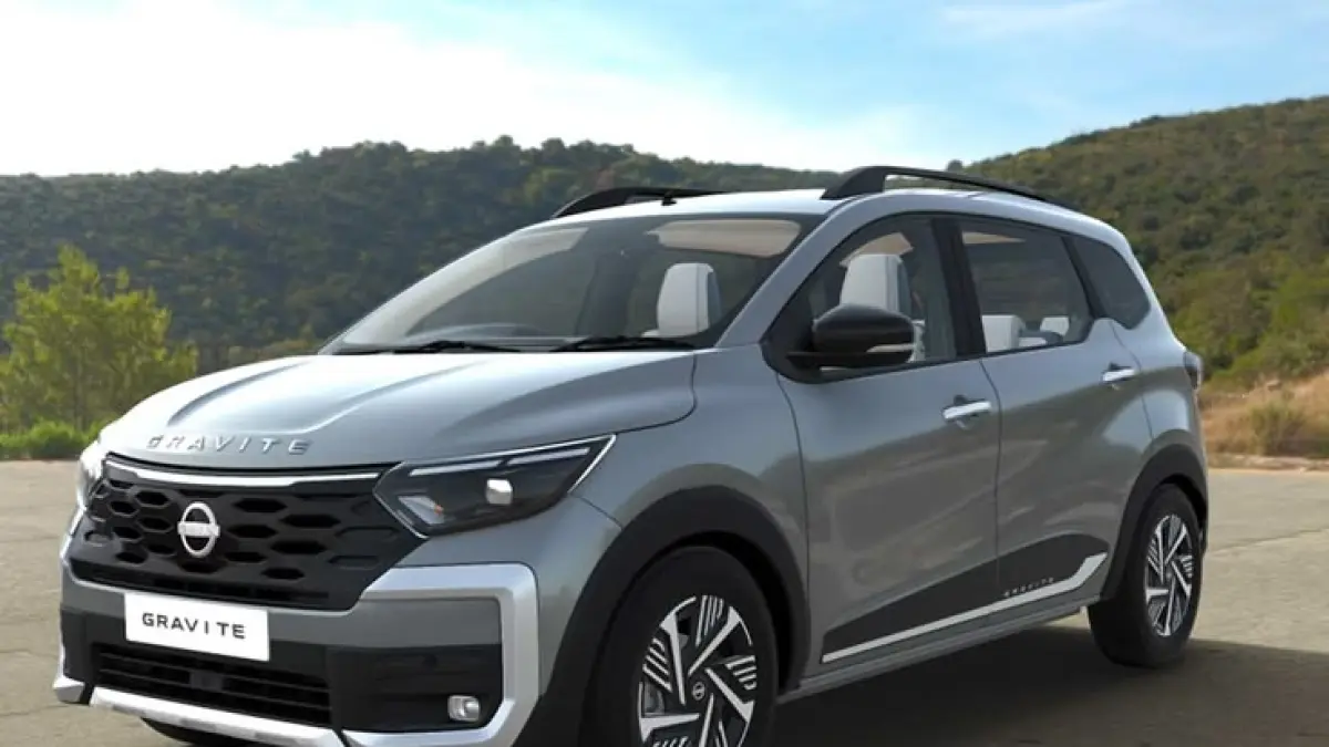 Nissan Gravite 2026 hadir sebagai MPV 7-seater murah dengan fitur lengkap, irit BBM, dan opsi CNG. Harga mulai 565 jutaan.(Pinterest)