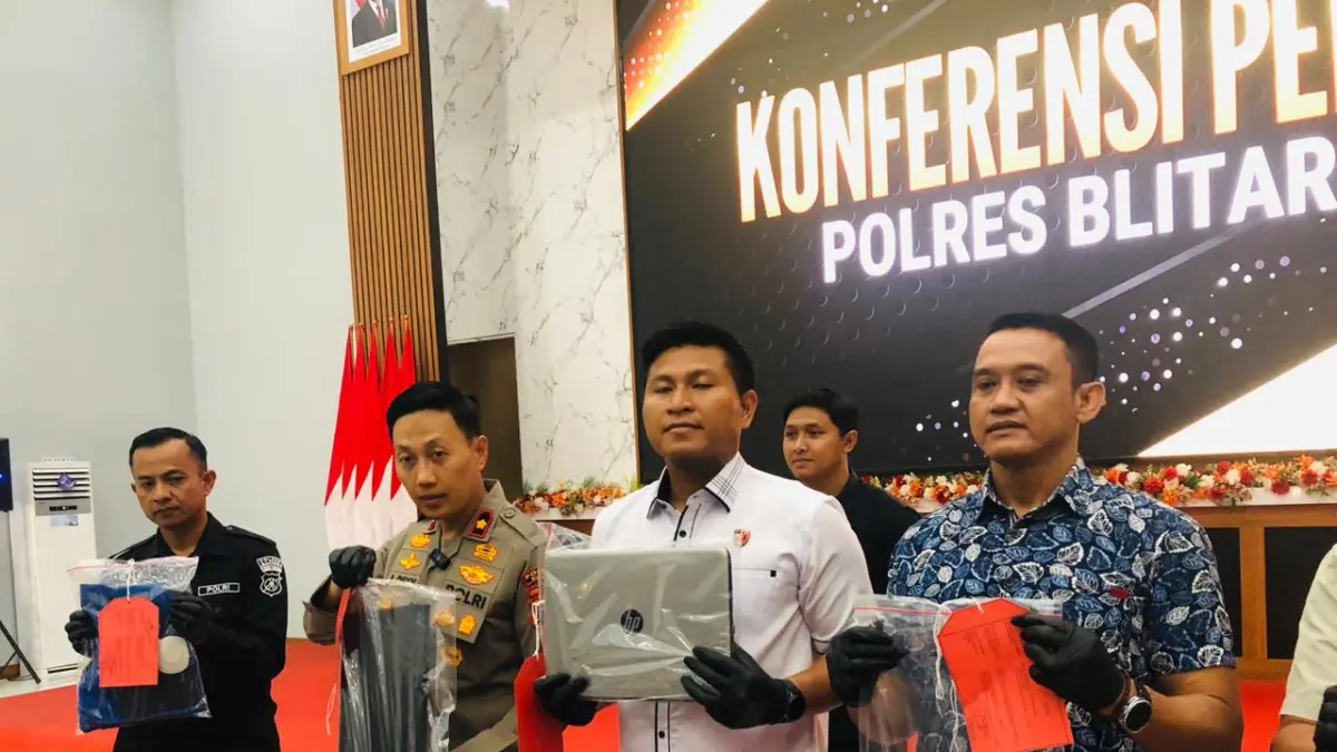 Bobol SD Negeri Naik Ninja, Dua Maling Residivis di Blitar Akhirnya Ditangkap Polisi