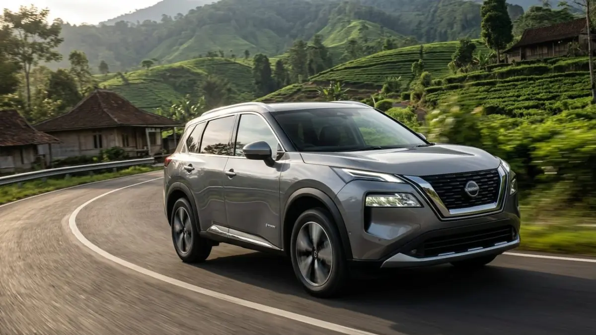 Nissan X-Trail e-Power 2026 catat konsumsi BBM 22,1 km/l. SUV canggih Rp795 juta ini bikin penasaran!
