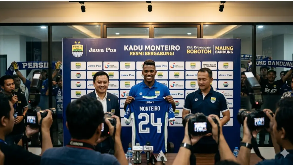 Resmi! Kadu Monteiro gabung Persib Bandung. Gebrakan baru Maung Bandung amankan ambisi juara Liga 1 musim ini. Cek profil dan targetnya di sini!
Gemini Ai