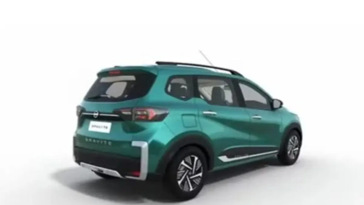 Nissan Gravite 2026 siap jadi MPV baru pesaing Avanza dan Xpander dengan desain agresif dan kabin fleksibel keluarga. (Gemini AI)