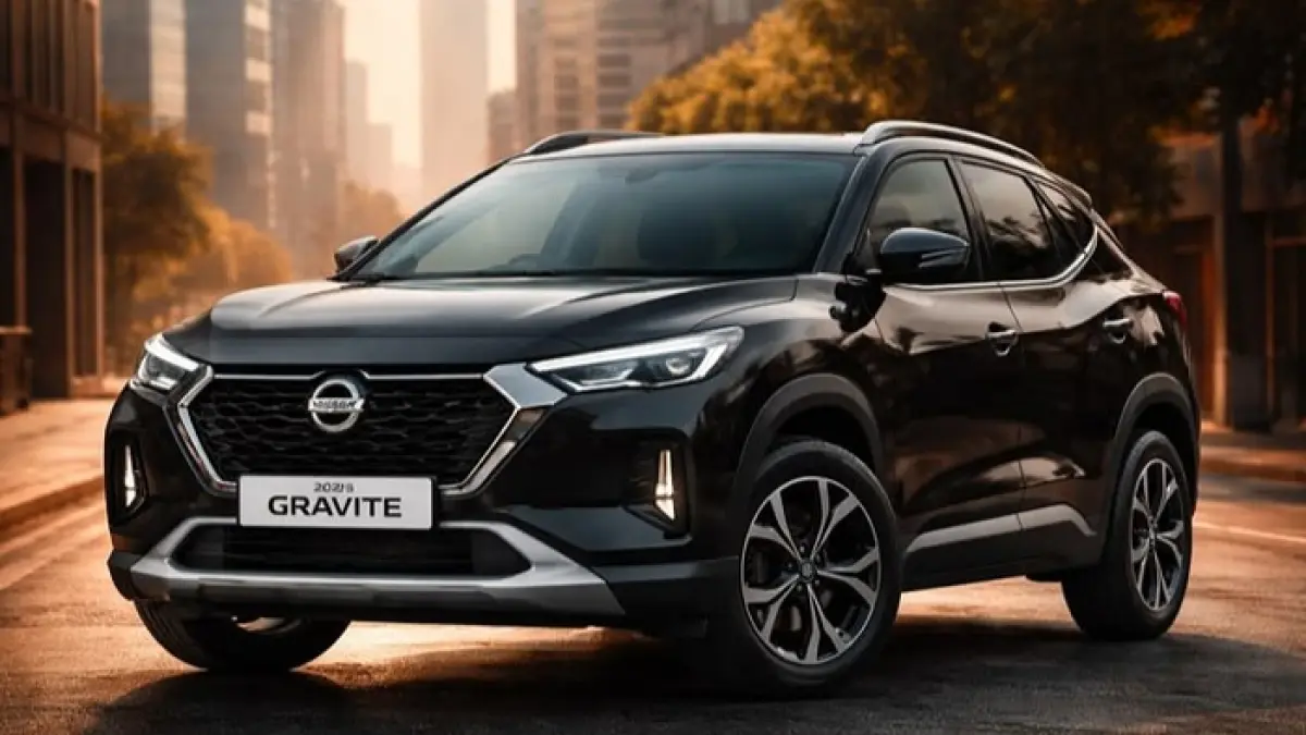 Nissan Gravite 2026 siap guncang pasar low MPV Indonesia dengan desain futuristis, mesin 1.5L, fitur lengkap, dan harga kompetitif. ( Gemin AI)