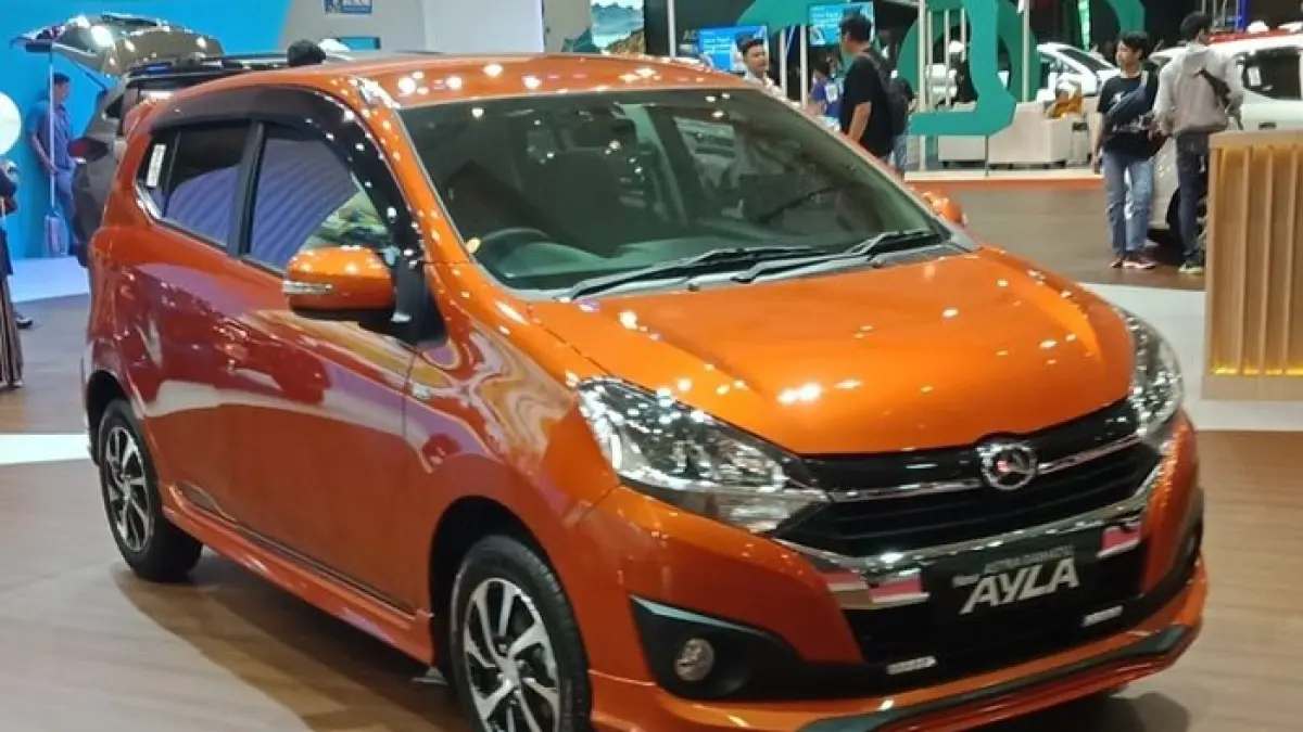 Harga Daihatsu Ayla 2026 mulai Rp170 juta, hadir dengan desain baru, fitur modern, dan mesin irit, cocok untuk city car harian. (Pinterest)