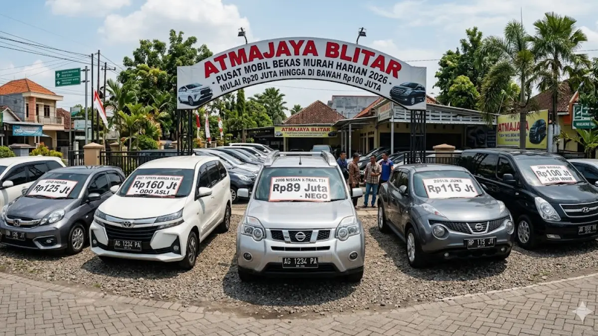 Jangan salah pilih! Daftar mobil bekas murah 2026 yang irit dan nyaman. Dari X-Trail Rp89 Juta sampai Hyundai H-1 di bawah Rp100 Juta. Cek tipsnya! (gemini ai)