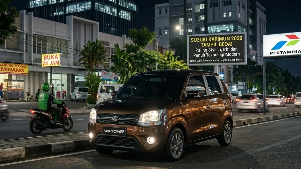 Suzuki Karimun 2026 hadir dengan desain stylish, fitur modern, dan mesin irit yang cocok untuk mobilitas perkotaan.
