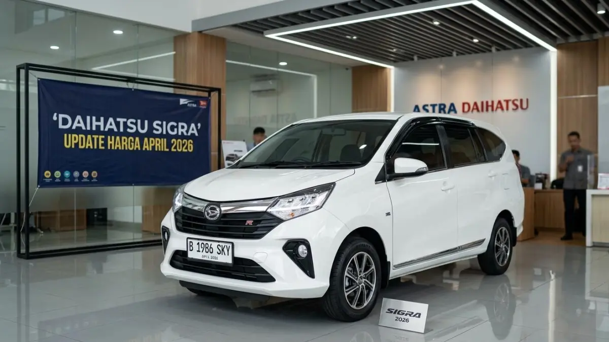 Update harga Daihatsu Sigra April 2026 terbaru! Cek daftar lengkap semua tipe, dari termurah hingga tertinggi di sini.
