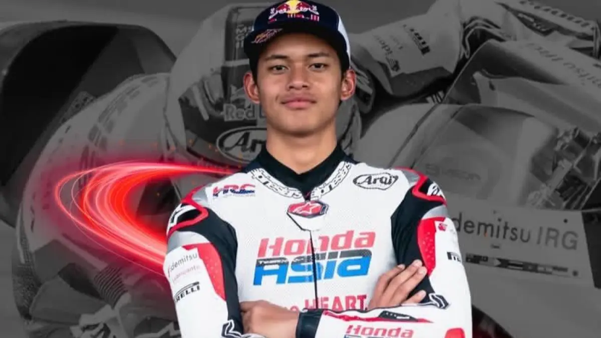 Veda Ega Pratama dipuji Fabio Quartararo dan berpeluang besar sabet gelar Rookie of the Year Moto3 2026. Simak statistik dan performa gemilangnya! (screenshot instagram)