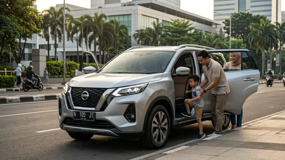 Nissan Gravitas 2026 hadir sebagai MPV murah 7 seater Rp105 jutaan yang siap tantang dominasi Avanza di pasar mobil keluarga.