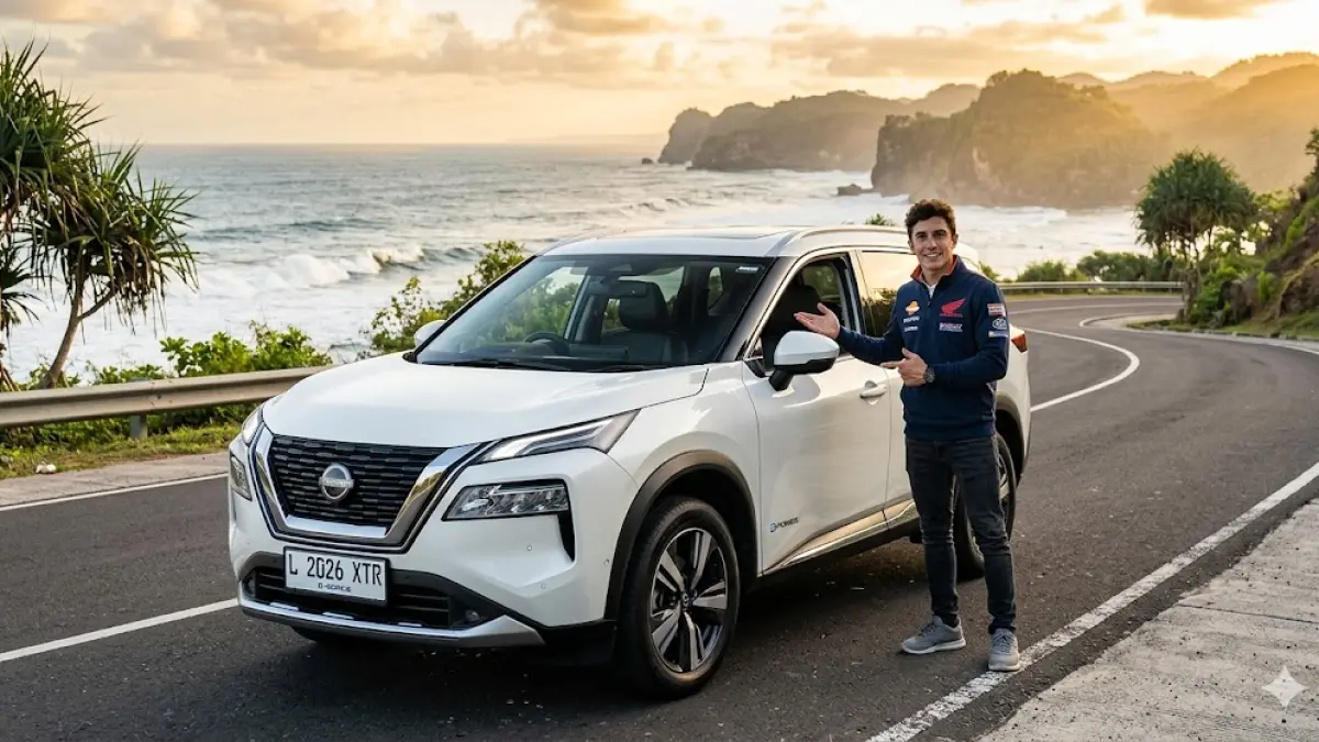 Review lengkap Nissan X-Trail terbaru Indonesia: SUV gagah anti boros dengan fitur ADAS, interior mewah Triple Zone AC & audio Bose. Solusi keluarga premium! (gemini ai)
