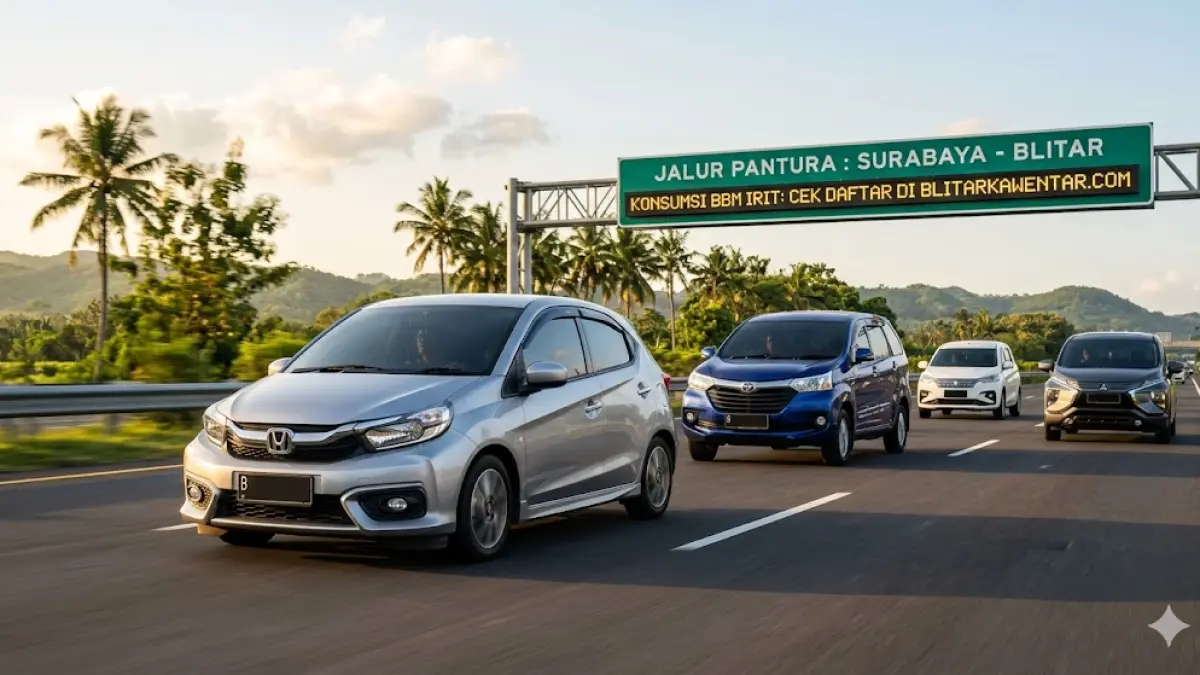 Cari mobil paling irit BBM? Cek 8 rekomendasi mobil hemat bensin 2026 mulai dari Avanza, Brio, hingga Ertiga yang tembus 30 km/liter di sini! (Gemini AI)