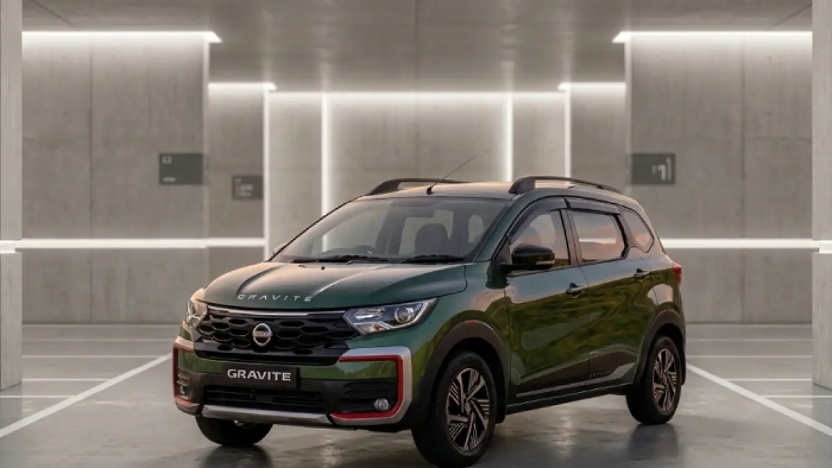 Spesifikasi Nissan Grafite 2026 lengkap dengan fitur canggih, mesin irit, dan desain modern siap saingi MPV populer. (GEMINI AI)