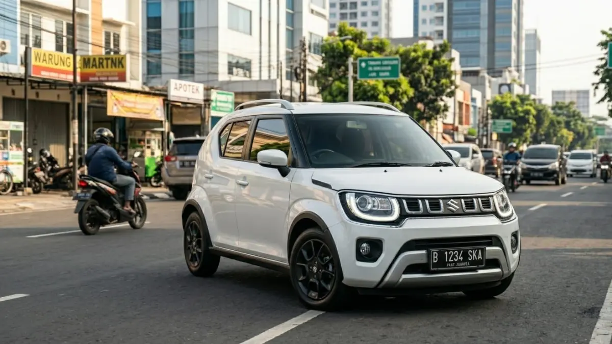 Suzuki Ignis GL 2017 cocok buat naik kelas dari LCGC, fitur lengkap, mesin halus, irit BBM dan pajak cuma Rp1 jutaan.

