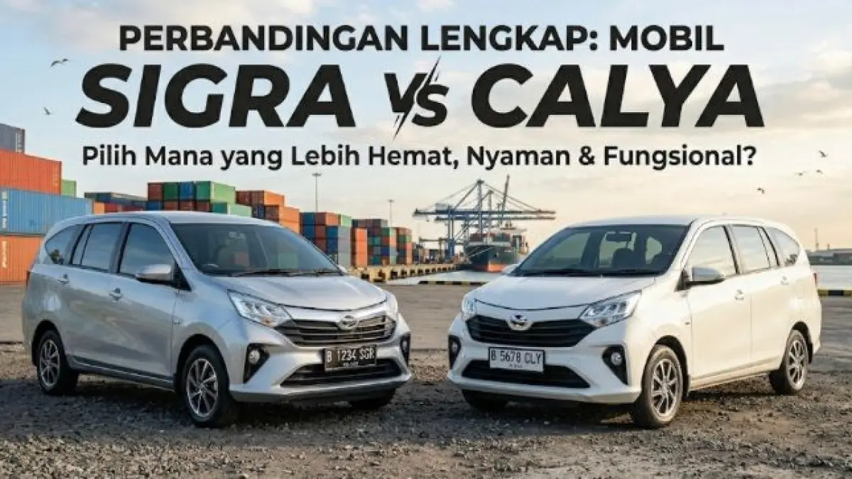 Bingung pilih Toyota Calya vs Daihatsu Sigra? Cek perbandingan harga, fitur, dan konsumsi BBM yang tembus 20 km/liter. Mana yang lebih worth it buat keluarga? (gemini ai)