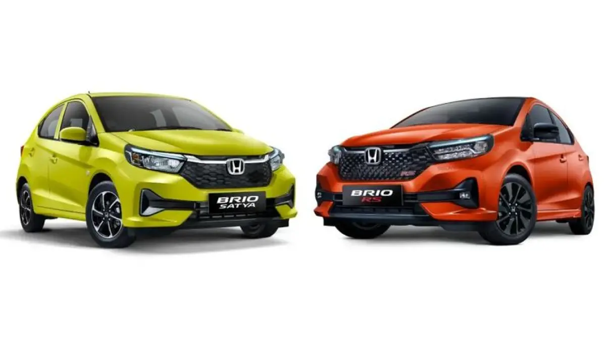 Honda Brio 2026 hadir dengan desain baru, lebih modern, irit BBM, dan tetap lincah. Simak spesifikasi dan keunggulan lengkapnya.(Pinterest)