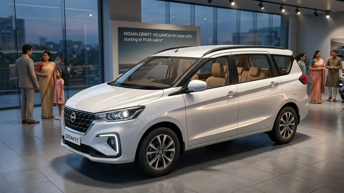 Nissan Grafit 2026 resmi meluncur dengan harga Rp105 jutaan, fitur modern dan kabin lega siap tantang Calya-Sigra.