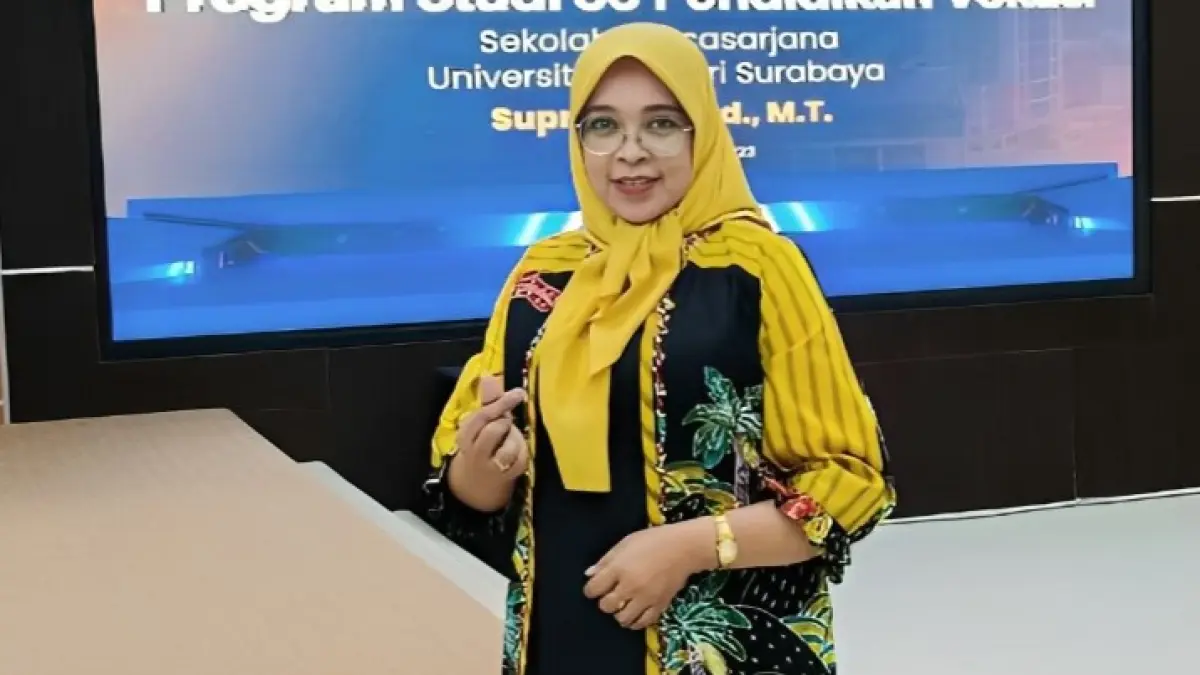 Kepala Cabang Dinas Pendidikan (Cabdindik) Wilayah Blitar, Dr Indiyah Nurhayati MPd.
