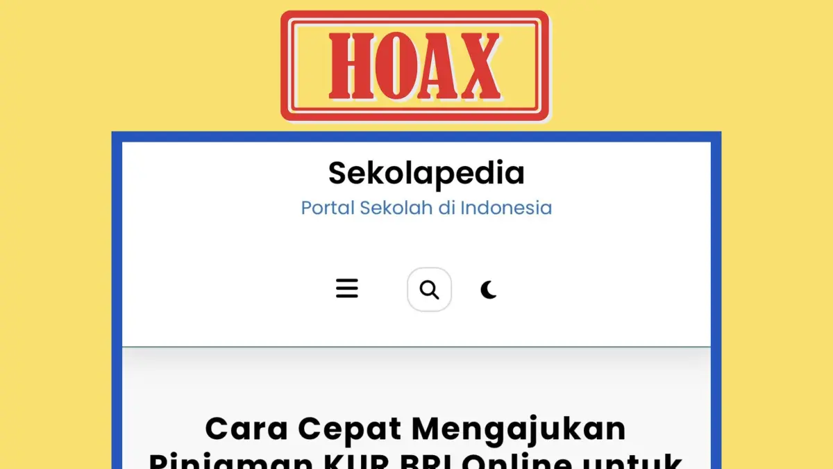 Laman media HOAX.