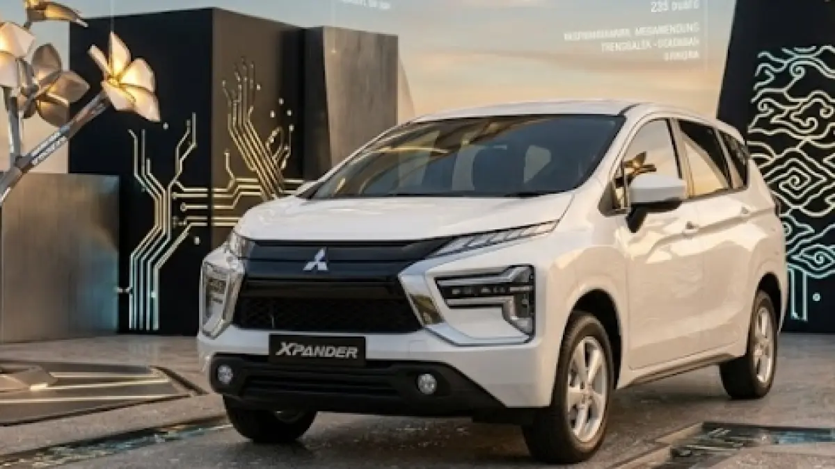 Promo Mitsubishi Xpander 2026 hadir dengan DP Rp3 juta, bebas angsuran 1 tahun, bunga 0 persen, dan bonus THR. (screenshot youtube)